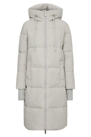 Ollie Terma Long Coat | Glacier Gray | Jakke fra Mos Mosh