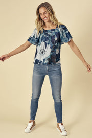 Alli Kathrin Jeans | Blue | Jeans fra Mos mosh