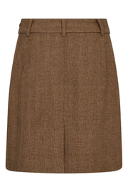 Zanta Gabby Skirt | True Camel | Nederdel fra Mos Mosh