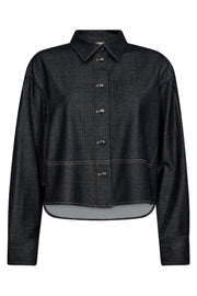 Anela Cilla Shirt | Black | Skjorte fra Mos Mosh