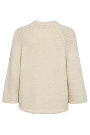 Grslulu Pullover 205507 | Moonbeam Melange | Strik fra Freequent