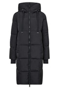 Nova Square Down Coat | Dark Grey | Jakke fra Mos Mosh