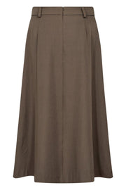 Luna Pocket Pleat Skirt 34222 | Walnut | Nederdel fra Co'couture