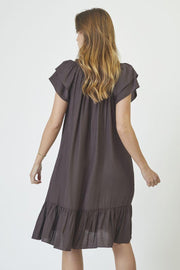 Sunrise Crop Dress | Mocca | Kjole fra Co'couture