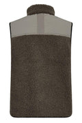 Rowe Eli Teddy Vest | Dusty Olive