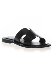 Ivy Leather Slippers | Sort | Slippers fra Copenhagen Shoes