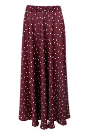 Valery Skirt | Plum | Nederdel fra Black Colour