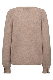 Talli LS Knit | Doeskin | Strik fra Mos Mosh