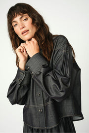 Anela Cilla Shirt | Black | Skjorte fra Mos Mosh