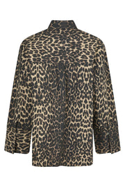 Dita Leo Shirt | Leopard | Skjorte fra Neo Noir