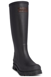 Le Waterproof WL761 |  Black | Rubber Boots fra Woden