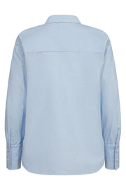 Lindin Blouse | Della Robbia Blue W. OffWhite | Bluse fra Freequent