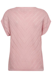 Elina Pullover 206109 | Coral Blush | Strik fra Freequent