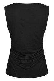 Liblana Mesh Top | Black | Bluse fra Neo Noir