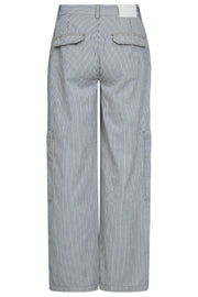 Mila Milkboy Cargo Pant 31307 | New Blue | Bukser fra Co'couture