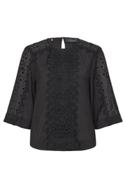 Molly Blouse 203569 | Black | Bluse fra Copenhagen Muse