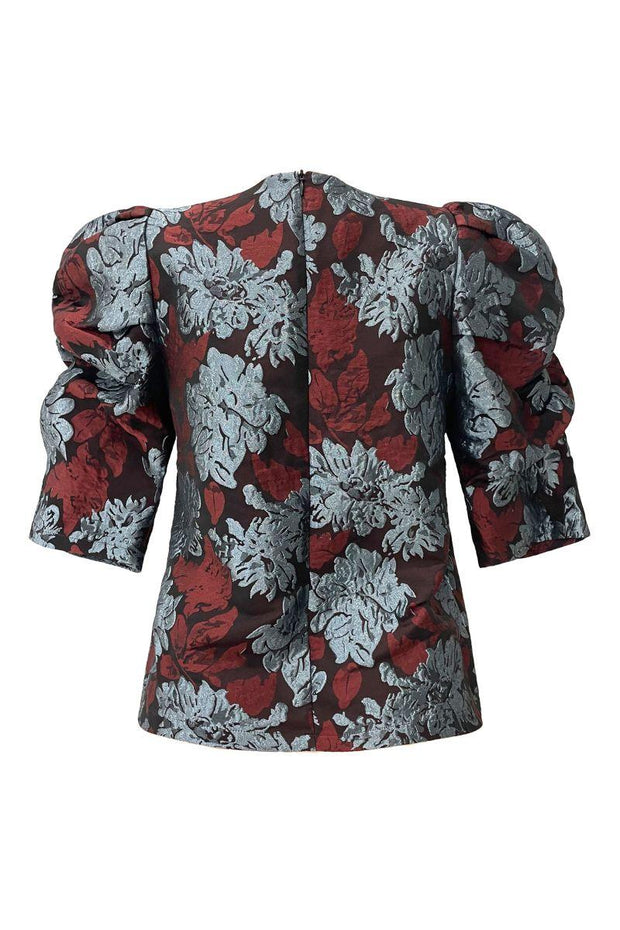 Winnie Blouse | Bordeaux Silver | Bluse fra Liberté