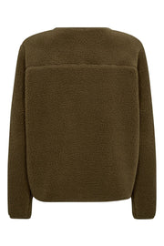 Ada Teddy Jacket | Army | Jakke fra French Laundry