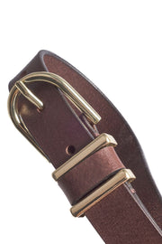 Jeans Belt 16354 | Chocolate | Bælte fra Depeche