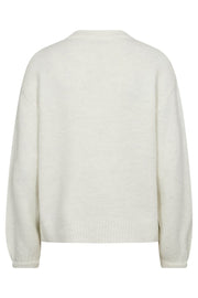 Pearl Pullover 204835 | Off-white Melange | Strik fra Freequent