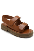 Mo Strap Sandals | Camel – nedsat