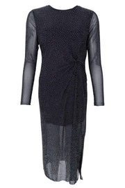 Alexis Dress W/Stones | Black | Kjole fra Black Colour