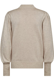 Dotka Pullover 205096 | Moonbeam Melange | Strik fra Freequent