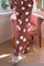 Mabel Pant | Mocca Dot | Bukser fra Black Colour