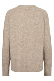 Vidoo Pullover 204677 | Simply Taupe Mel. | Strik fra Freequent