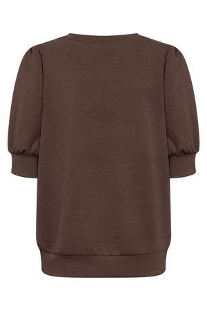 Tini Kurzarm | Braun | Bluse von Statebird