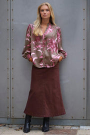 Madison Skirt 2863 | Bordeaux | Nederdel fra Prepair