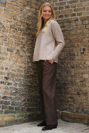 Carin Pants 2801 | Brown | Pants fra Prepair