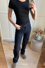 Molly Jeans | Raw Blue Denim | Jeans fra French Laundry