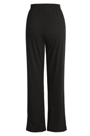 Alma Wide Pants | Black Black Simili | Bukser fra Liberté