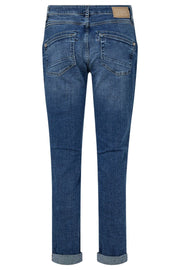 Naomi Grendel Jeans  Regular | Mid Blue | Jeans fra Mos Mosh