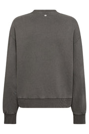 Everlyn East Sweatshirt | Monument | Bluse fra Mos Mosh