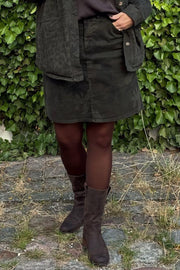Morgan Short Skirt | Camouflage | Nederdel fra Black Colour