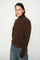 Erim Thora Highneck Knit | Bracken | Strik fra Mos Mosh
