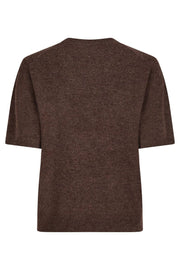 Missy Knit Tee 161927 | Brown Melange | Knitwear fra Neo Noir