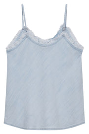 Renna Top 206118 | Light Blue Denim | Top fra Freequent