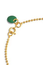 Ball Chain Bracelet | Petrol Green | Armbånd fra Enamel
