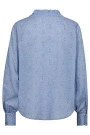 Raya Shirt 205214 | Wedgewood Melange | Skjorte fra Freequent