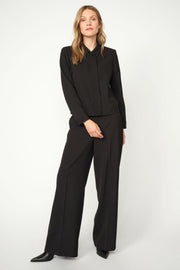 Leya Miley Pant Long | Black | Bukser fra Mos Mosh