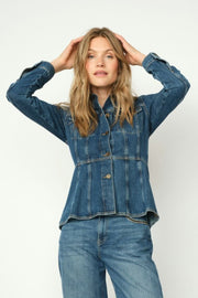Cintura Odak Shirt | Blue | Skjorte fra Mos Mosh