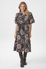 Margarita Pure Boho Dress | Black | Kjole fra Neo Noir