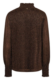 Ximena Glam LS blouse | Bracken | Bluse fra Mos Mosh