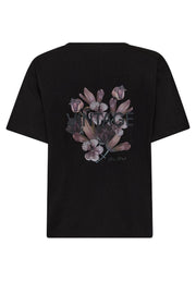 Viha O-SS Tee | Black | T-shirt fra Mos Mosh