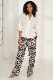 Sharon Pants 2724 | Off white | Pants fra Prepair