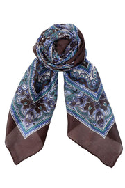 Arianna Silk Scarf | Mocca | Tørklæder fra Black Colour