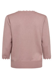 Katie Pullover 205414 | Pale Mauve | Strik fra Freequent